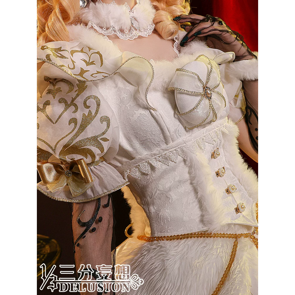 【小女孩】cosplay 第五人格 惡之源 cos服 三分妄想-細節圖2
