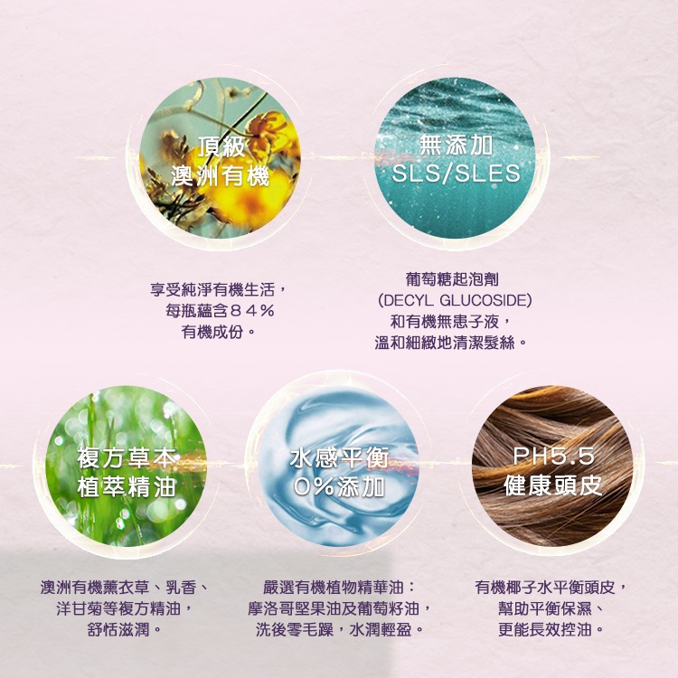 Ausganica澳潔蕬 薰衣草舒緩沐浴乳(500ML-細節圖3