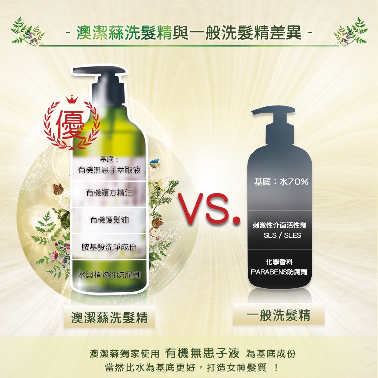 Ausganica澳潔蕬 薰衣草舒緩沐浴乳(500ML-細節圖4