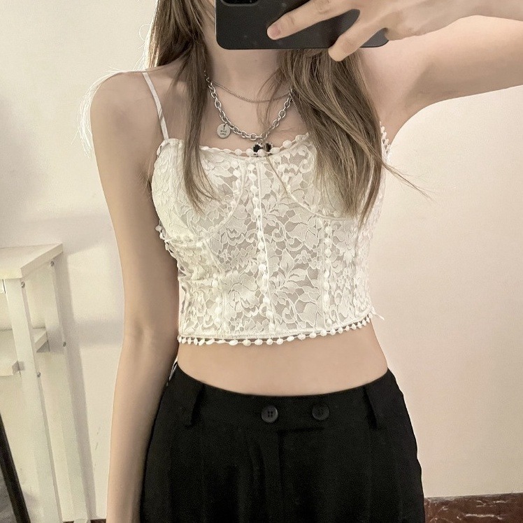 蕾絲馬甲小可愛BRA TOP-細節圖3