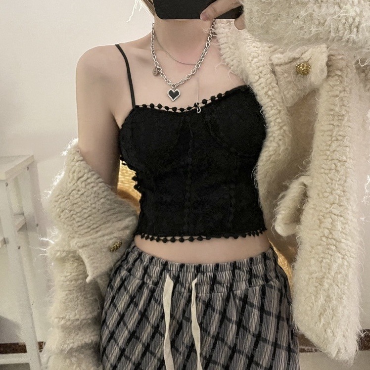 蕾絲馬甲小可愛BRA TOP-細節圖4