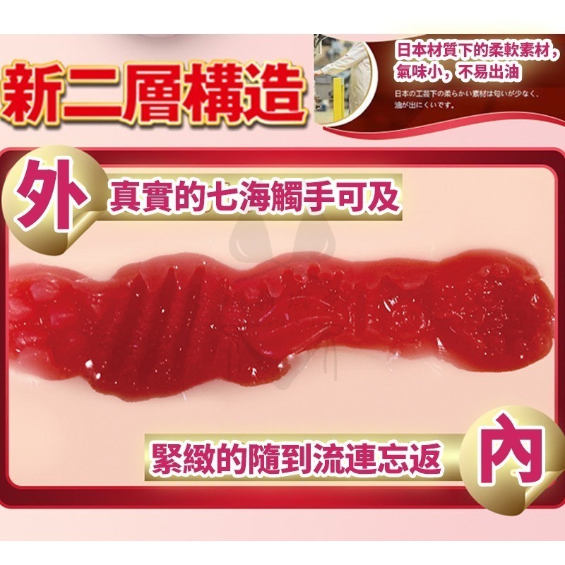 【台灣現貨】日本AV女優 橫宮七海 飛機杯 名器INGTOYS 自慰神器 情趣 男性情趣用品 大奶 潤滑 自慰套-細節圖2