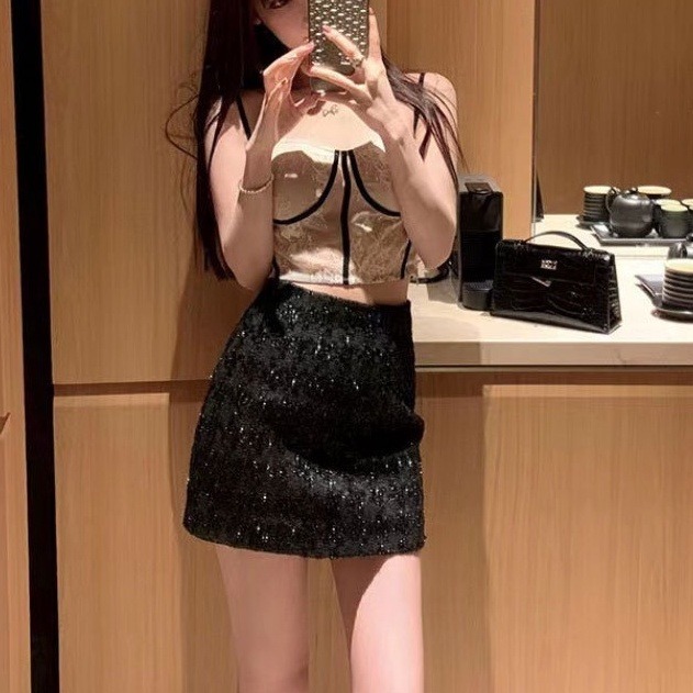 【瘋馬情趣】台灣出貨 性感蕾絲 鏤空小可愛 修身內搭衣-細節圖3