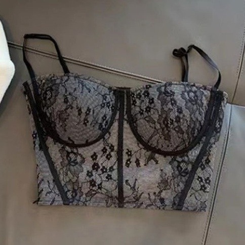 【瘋馬情趣】台灣出貨 性感蕾絲 鏤空小可愛 修身內搭衣-細節圖7