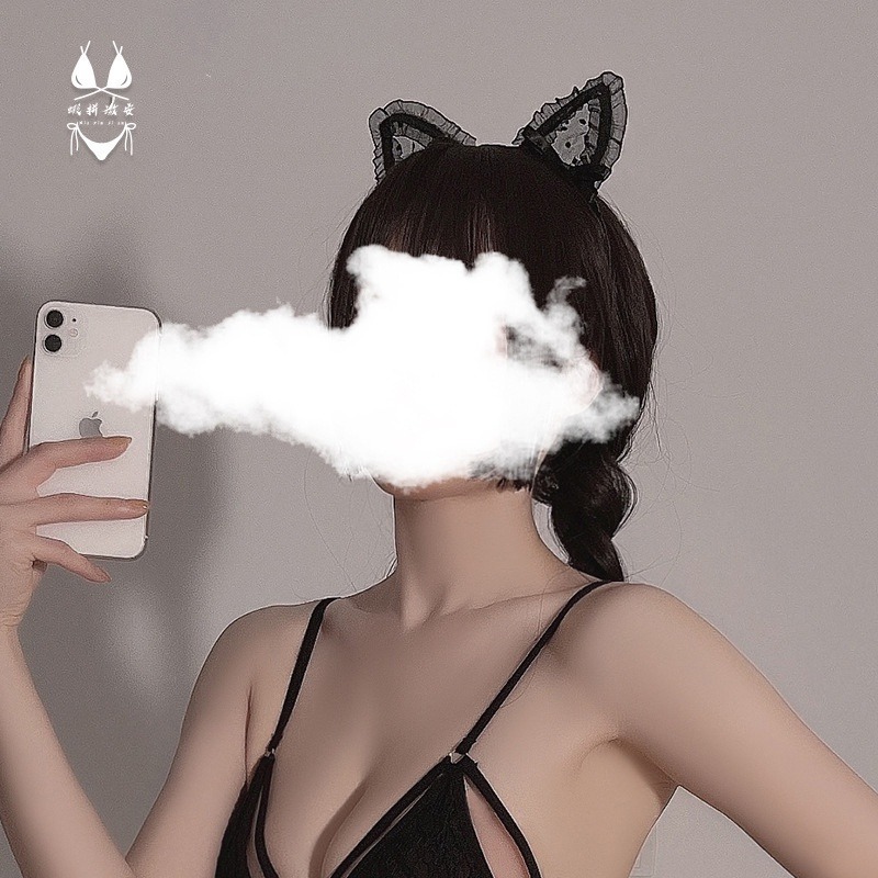 【瘋馬情趣】台灣出貨 情趣 蝴蝶結頭飾 角色扮演 丁字褲 情趣內衣 性感睡衣 睡衣裙性感睡衣 情趣睡衣 情趣角色服 情趣-細節圖3