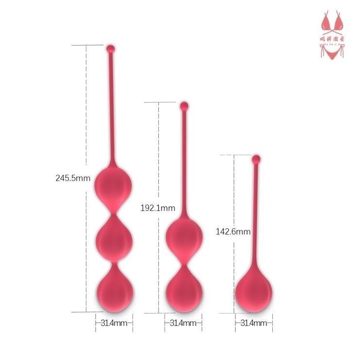凱格爾運動 陰道緊實訓練 聰明球【瘋馬情趣】台灣出貨 一體成型 全矽膠 產前產後 高潮-細節圖5