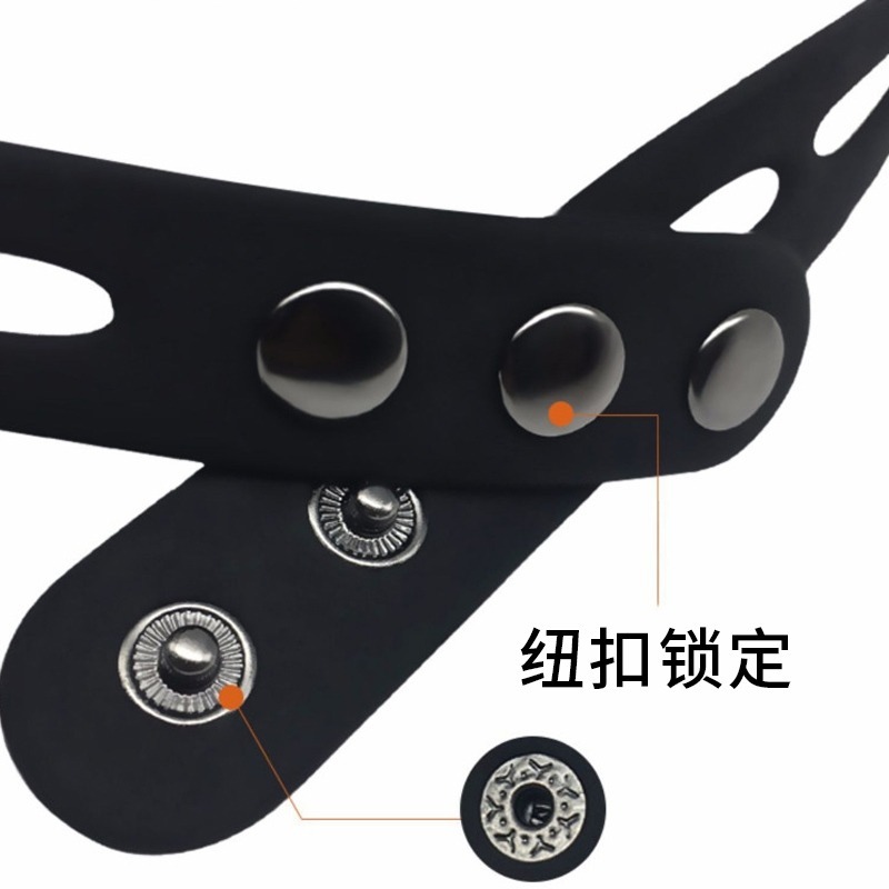 【瘋馬情趣】 情趣矽膠柔軟眼罩 SM眼罩 情趣眼罩 全遮光面罩SM調教剝奪母狗奴玩具 成人情趣用品 矽膠眼罩-細節圖3