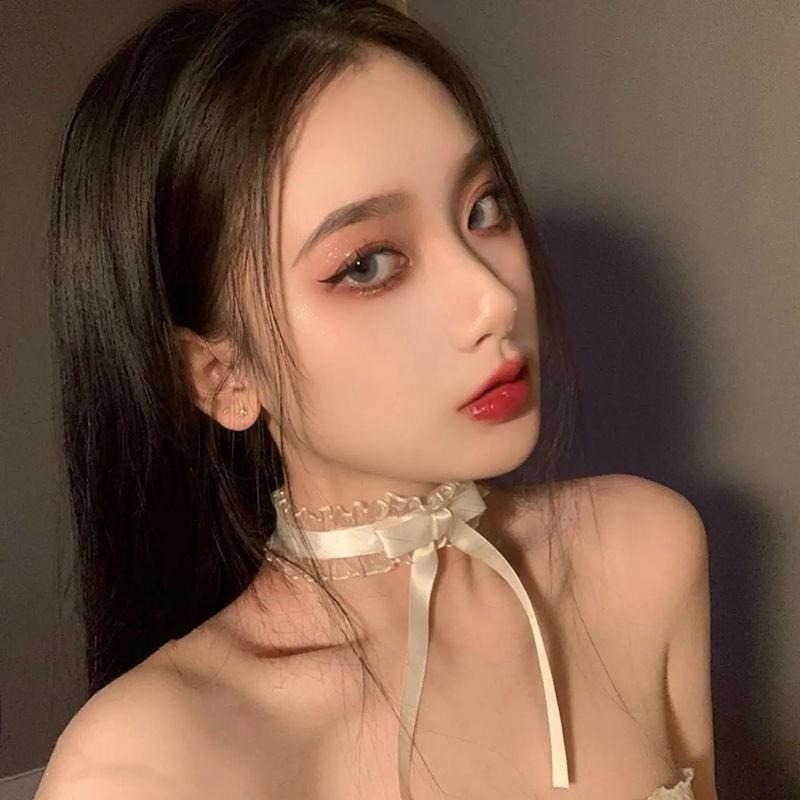 【瘋馬情趣】台灣出貨 情趣蝴蝶結脖環配飾 丁字褲 情趣內衣 性感睡衣 睡衣裙性感睡衣 情趣睡衣 情趣角色服 情趣內褲-細節圖3