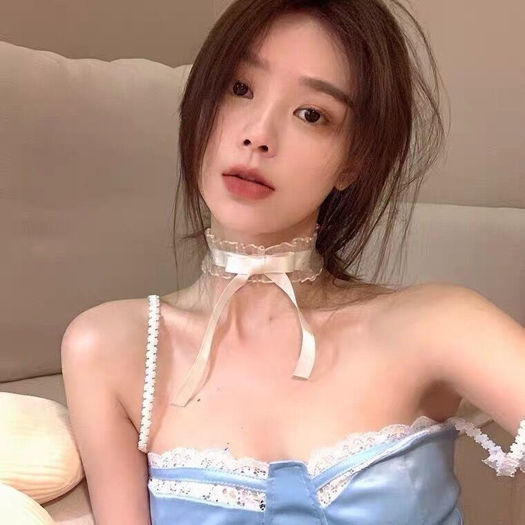 【瘋馬情趣】台灣出貨 情趣蝴蝶結脖環配飾 丁字褲 情趣內衣 性感睡衣 睡衣裙性感睡衣 情趣睡衣 情趣角色服 情趣內褲-細節圖4