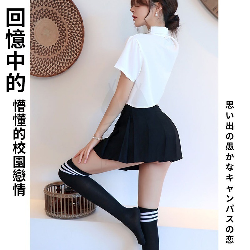 【台灣出貨】性感學生服 學生妹 水手服 性感兩穿 情趣角色服 制服誘惑 角色扮演 旗袍 性感睡衣 情趣 性感Cospla-細節圖7