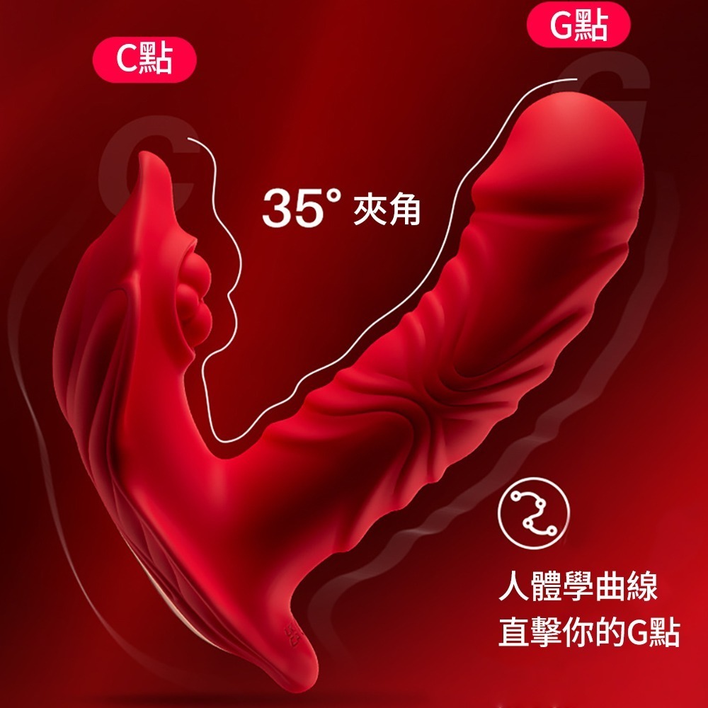 【瘋馬情趣】伸縮穿戴震動棒 外出穿戴 假屌 陽具 跳蛋 自慰器 按摩棒 震動棒 自慰棒 情趣用品 多頻防水-細節圖5