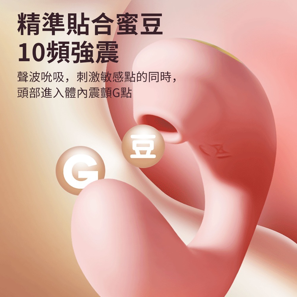 【瘋馬情趣】C型夾吮吸震動器 刺激陰蒂G點高潮防水靜音按摩器 舌舔器 震動棒 雙頭龍 雙頭蛇 跳蛋 情趣用品-細節圖6