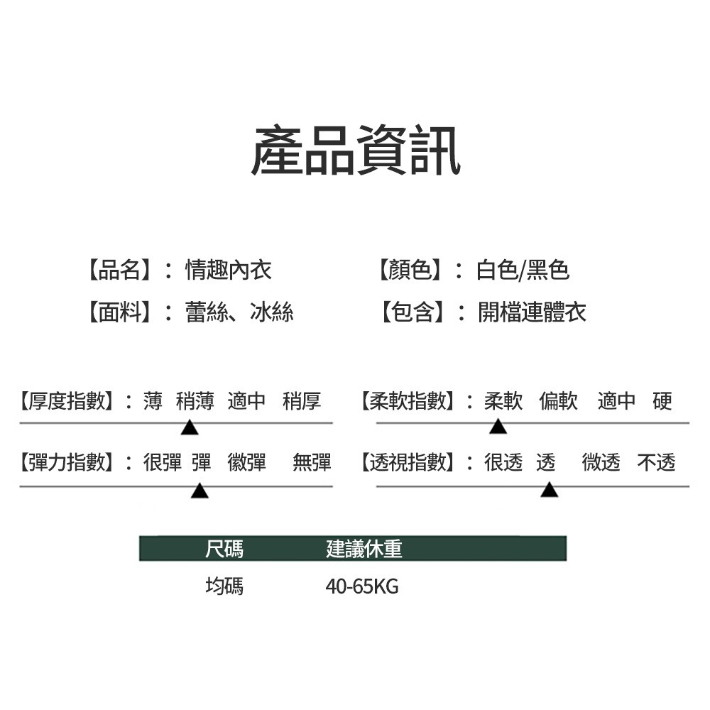 【瘋馬情趣】若隱若現蕾絲花拉鍊連體衣 蕾絲 性感 誘惑 透膚-細節圖9