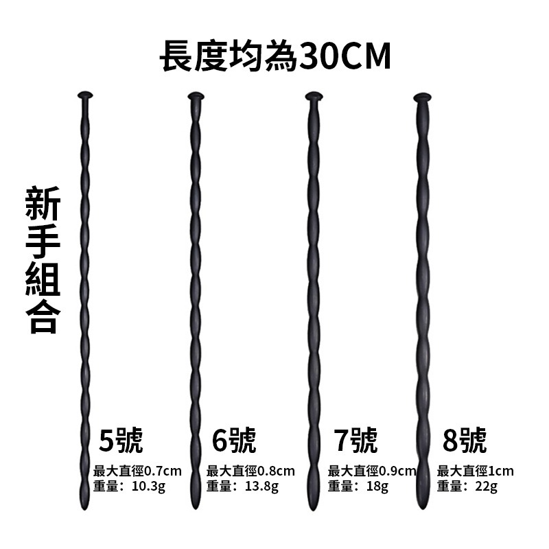 【瘋馬情趣】矽膠螺紋馬眼棒 抽插馬眼棒 刺激尿道 堵刺激插棒 馬眼棒 馬眼擴張 尿道擴張 拉珠尿棒-細節圖10