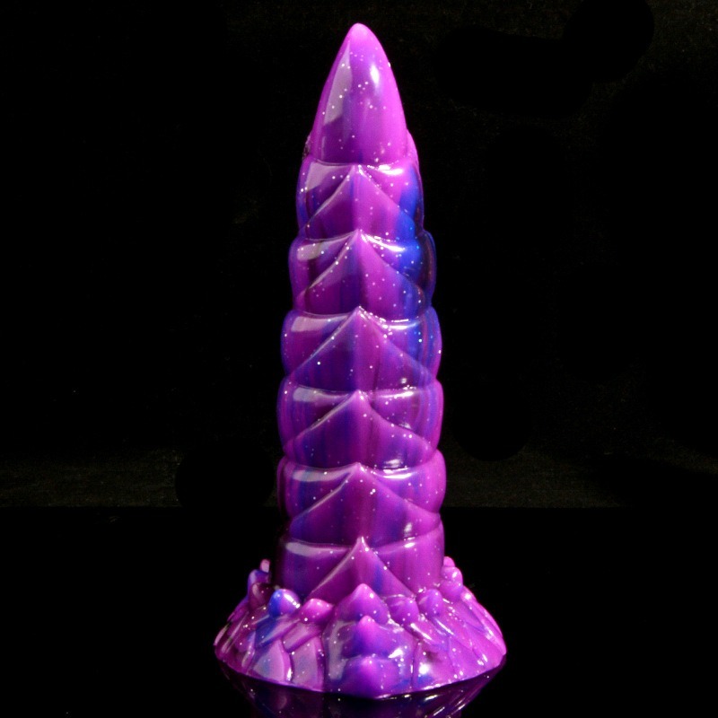 【瘋馬情趣】異形陽具 獨角獸 陽具 肉棒 陰莖 老二 假屌 按摩棒 自慰棒 逼真老二吸盤 情趣用品-細節圖4