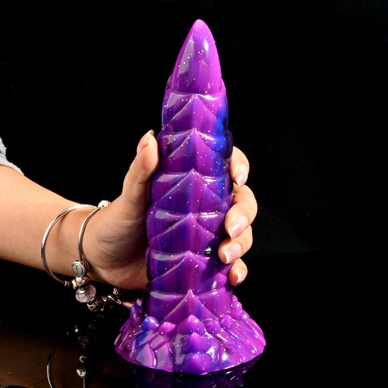 【瘋馬情趣】異形陽具 獨角獸 陽具 肉棒 陰莖 老二 假屌 按摩棒 自慰棒 逼真老二吸盤 情趣用品-細節圖5