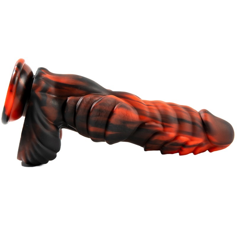 【瘋馬情趣】異形陽具 火龍 陽具 肉棒 陰莖 老二 假屌 按摩棒 自慰棒 逼真老二吸盤 情趣用品-細節圖6