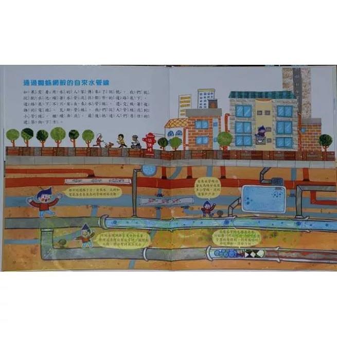 上人 自來水的旅行 (珍惜水資源 )  大醬童書專賣店-細節圖2