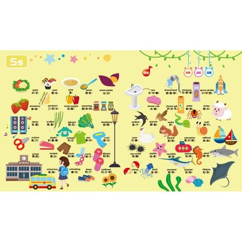 双美　寶寶的第一本觸控有聲書：ABC學習圖鑑　大醬童書專賣店-細節圖5