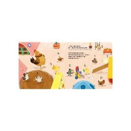 東雨  迷繪本119 10隻小雞躲貓貓（品格教育繪本：生活數感／團隊分工）大醬童書專賣店-細節圖2