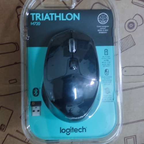 羅技 Logitech M720 多工無線滑鼠 Triathlon 多工處理 全新未拆 台灣公司貨