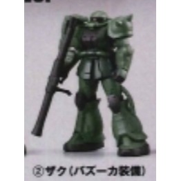 ♧溢起瘋扭蛋♧ 日本 日空版 BANDAL 扭蛋 轉蛋 薩克 LUMINOUS 02 鋼彈 紅色彗星 綠色 高雄 鹽埕-規格圖3