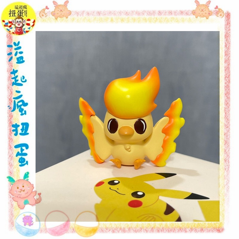 ♧溢起瘋扭蛋♧ 精靈寶可夢 神奇寶貝 三神鳥 閃電鳥 火焰鳥 Q版 公仔 神獸 飛鳥 高雄 鹽埕-細節圖2