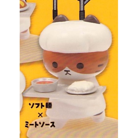 ♧溢起瘋扭蛋♧ Qualia 扭蛋 轉蛋 供食貓站立公仔 打飯 食堂 貓咪 日本 營養午餐 高雄 鹽埕-規格圖3