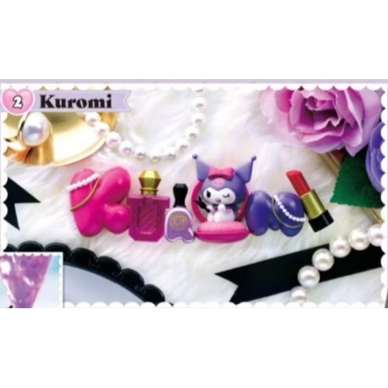 ♧溢起瘋扭蛋♧ Re-MeNT 三麗鷗 酷洛米 文字字母場景組 公仔 盲盒 盲抽 高雄 鹽埕-規格圖3