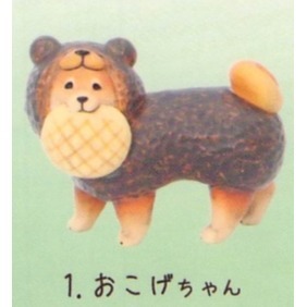 ♧溢起瘋扭蛋♧ ToysCabin 扭蛋 轉蛋 木雕差事柴犬 木雕 熊貓 麵包 柴犬 木雕 公仔 寵物 高雄 鹽埕-規格圖3