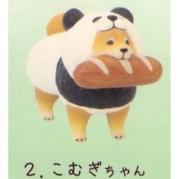 ♧溢起瘋扭蛋♧ ToysCabin 扭蛋 轉蛋 木雕差事柴犬 木雕 熊貓 麵包 柴犬 木雕 公仔 寵物 高雄 鹽埕-規格圖3