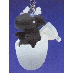 ♧溢起瘋扭蛋♧ Qualia 扭蛋 轉蛋 玻璃達人新野恭平 微型龍吊飾P2 飛龍 蛋糕 變色 公仔 吊飾 高雄 鹽埕-規格圖3