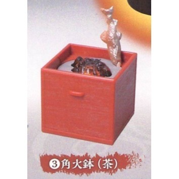 ♧溢起瘋扭蛋♧ Tarlin 扭蛋 轉蛋 火鉢P2 火鉢 發光 烤魚 日本 煮茶 擬真 擺設 高雄 鹽埕-規格圖3