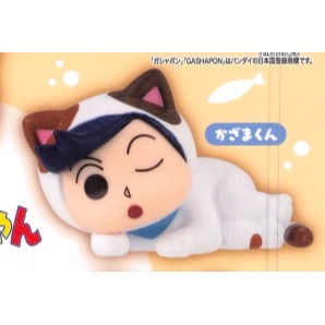 ♧溢起瘋扭蛋♧ BANDAI 轉蛋 扭蛋 蠟筆小新貓咪裝扮公仔 小新 貓咪 阿呆 貓咪 模型 公仔 高雄 鹽埕-規格圖3