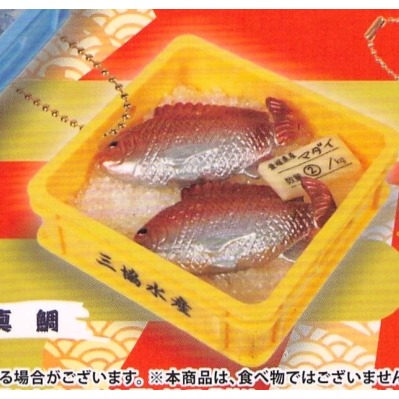 ♧溢起瘋扭蛋♧ ToysSpirits 扭蛋 轉蛋 市場的魚模型吊飾P2 高級水產篇 龍蝦 螃蟹 水產 高雄 鹽埕-規格圖3