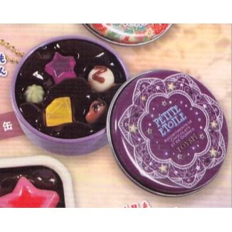 ♧溢起瘋扭蛋♧ ToysSpirits 扭蛋 轉蛋 鐵盒裝巧克力與軟糖擬真吊飾 貓咪 巧克力 鐵盒 高雄 鹽埕-規格圖3