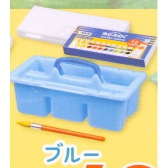 ♧溢起瘋扭蛋♧ J.DREAM 扭蛋 轉蛋 兒時的畫具模型 畫具 水彩盤 畫畫 微型 文具 高雄 鹽埕-規格圖3