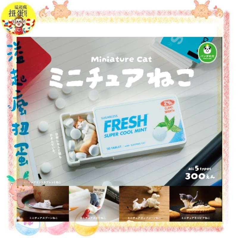 ♧溢起瘋扭蛋♧ T-ARTS 扭蛋 轉蛋 生活中的迷你貓咪 貓咪 生活 躲藏 公仔 搞怪 高雄 鹽埕-規格圖3