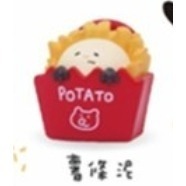♧溢起瘋扭蛋♧ 夥伴玩具 扭蛋 轉蛋 鈴薯泥吃飽飽 櫻桃 薯條 珍奶 薯泥 小籠包 高雄 鹽埕-規格圖4
