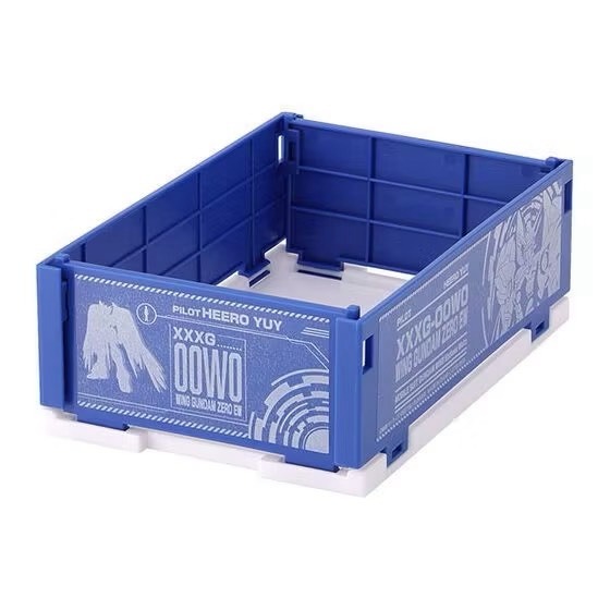 ♧溢起瘋扭蛋♧ BANDAI 轉蛋 扭蛋 鋼彈系列 迷你折疊收納箱 鋼彈 收納箱 模型 公仔 高雄 鹽埕-規格圖4