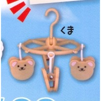 ♧溢起瘋扭蛋♧ J.DREAM 扭蛋 轉蛋 動物曬衣夾 老虎 青蛙 小熊 曬衣架 文具 便條紙 夾子 高雄 鹽埕-規格圖4