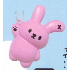 ♧溢起瘋扭蛋♧ Kcompany 扭蛋 轉蛋 MUZIK TIGER捏捏吊飾 小老虎 白虎 兔子 捏捏 吊飾 高雄 鹽埕-規格圖4