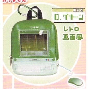 ♧溢起瘋扭蛋♧ ToysSpirits 扭蛋 轉蛋 情境小物包鉤環 復古電腦 復古 電腦 娃包 滑鼠 高雄 鹽埕-規格圖5