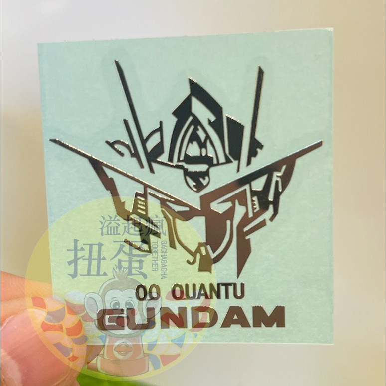 ♧溢起瘋扭蛋♧ 鋼彈 紅色彗星 金屬 造型 貼紙 手機 平板 亮面 皆可用 高雄 鹽埕-規格圖4