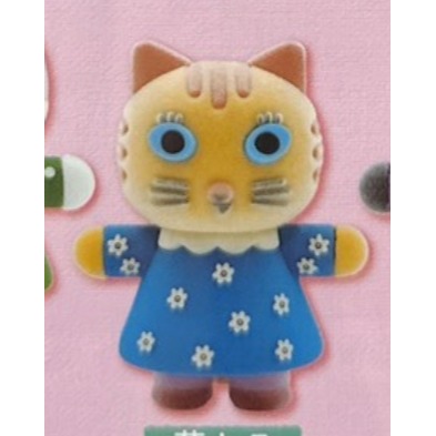 ♧溢起瘋扭蛋♧ 日本 限定 扭蛋 轉蛋 YUMI KITAGISHI CHICACO TOYA 招財貓公仔 貓咪 公仔-規格圖4