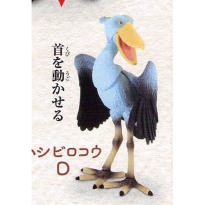 ♧溢起瘋扭蛋♧ T-Arts 扭蛋 轉蛋 可動生物模型 鯨頭鸛 脖子可動 模型 大鳥 可動 高雄 鹽埕-規格圖4