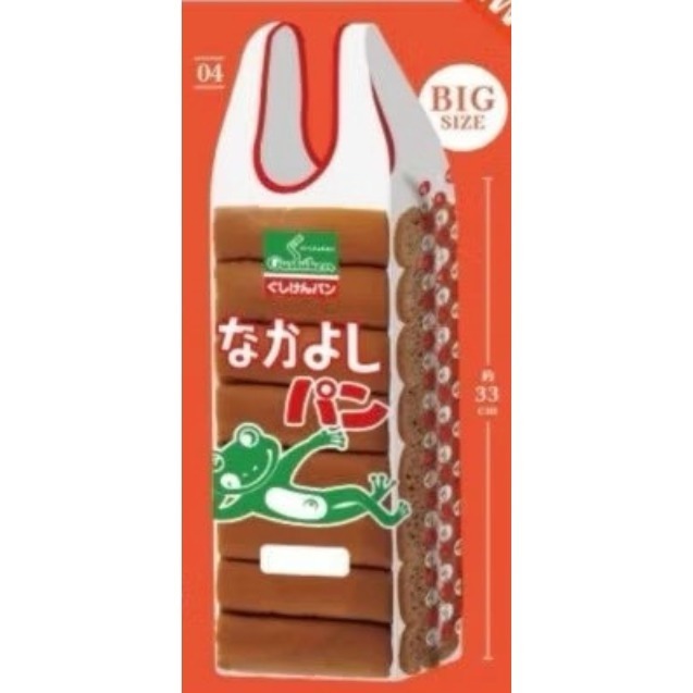 ♧溢起瘋扭蛋♧ Kenelephant 轉蛋 扭蛋 日本當地麵包小物包 環保袋 麵包 甜甜圈 環保 零錢包 高雄 鹽埕-規格圖6