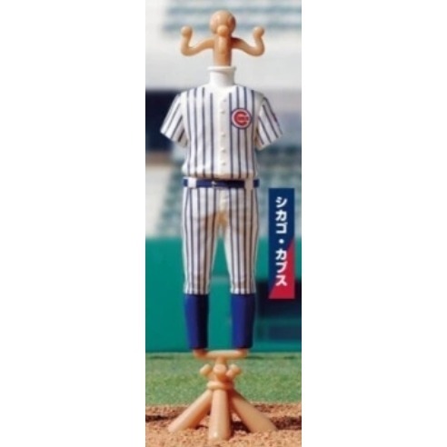♧溢起瘋扭蛋♧ BANDAI 扭蛋 轉蛋 MLB 職棒服裝飾品架 洋基 小熊 LA 道奇 飾品架 高雄 鹽埕-規格圖3