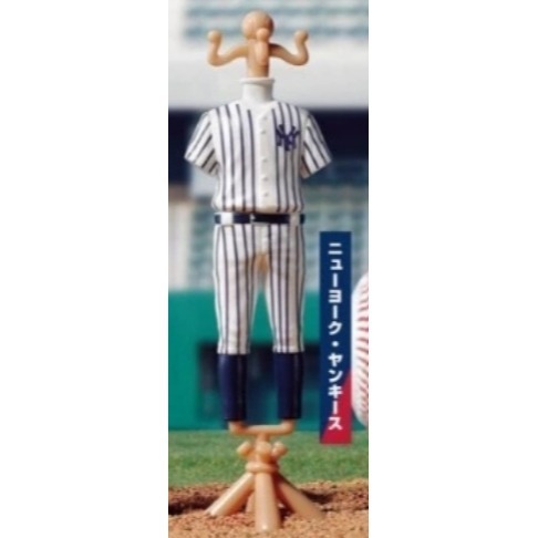 ♧溢起瘋扭蛋♧ BANDAI 扭蛋 轉蛋 MLB 職棒服裝飾品架 洋基 小熊 LA 道奇 飾品架 高雄 鹽埕-規格圖3