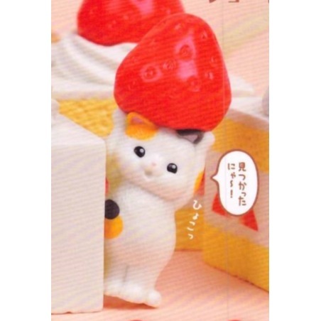♧溢起瘋扭蛋♧ YELL 扭蛋 轉蛋 蛋糕捉迷藏貓咪公仔 蛋糕 貓咪 捉迷藏 躲貓貓 高雄 鹽埕-規格圖3